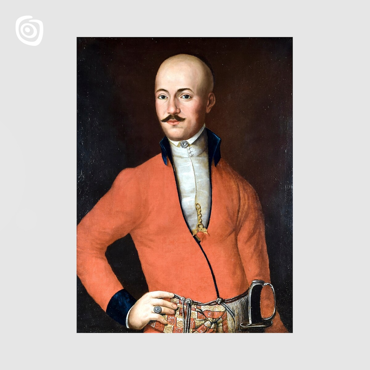 Portret Jakuba Chełmickiego, miejscowość nieznana, XVIII - XIX w.