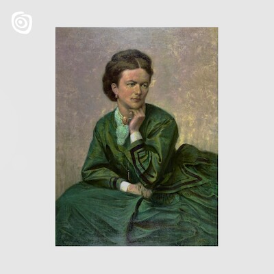 Portret Gabrieli Chełmickiej, Kraków, XIX w.
