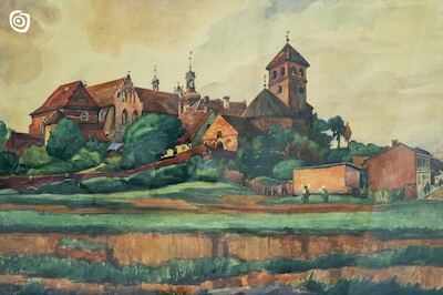 "Pejzaż ze Strzelna", Strzelno, 1925 r.