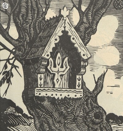 ,,Kapliczka na świętym drzewie", Kraków, 1923 r.