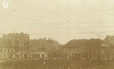 Pocztówka fotograficzna, Gniezno, XIX-XX w.