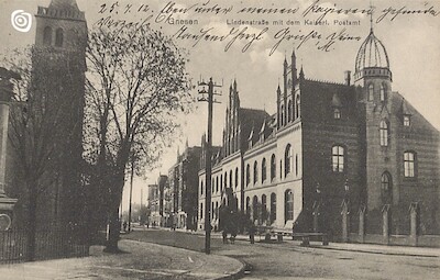 Pocztówka fotograficzna-Gniezno. Gniezno, 1909 r.