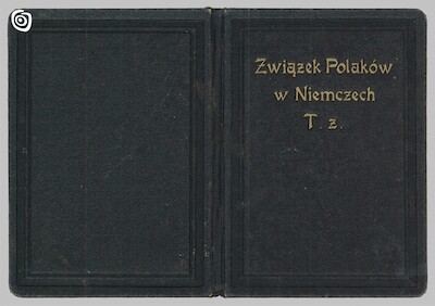 Dokument - Legitymacja, Schonnebeck, 1928 r.