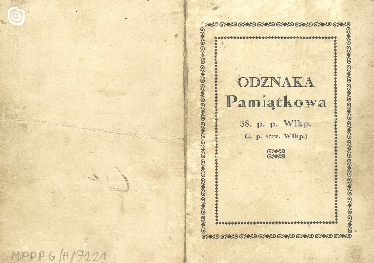 Dokument - Legitymacja, Poznań, 1929 r.