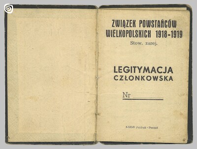 Dokument - Legitymacja, Poznań, 1948 r.