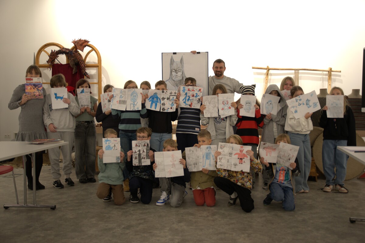 Aktualności - Rysowaliśmy swoje komiksy!